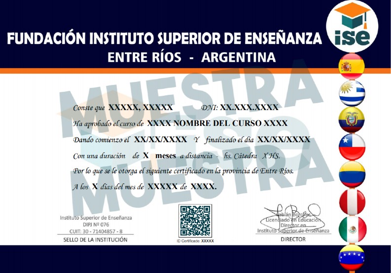 certificado curso