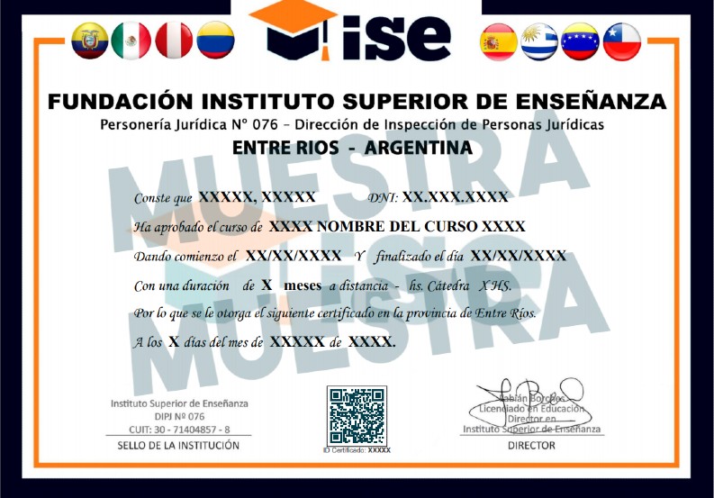 certificado curso