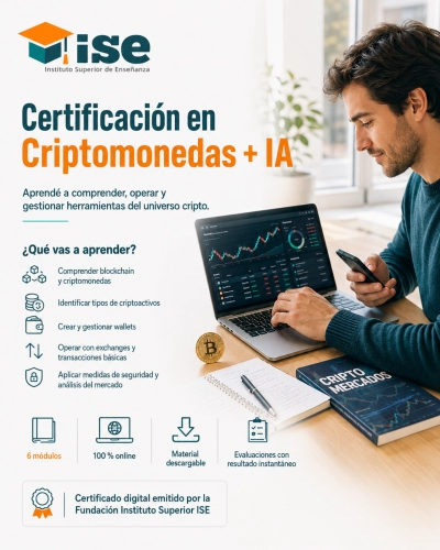 Certificación en Criptomonedas + IA