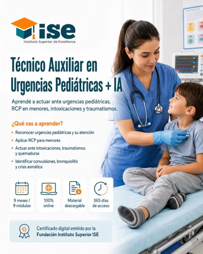 Técnico Auxiliar en Urgencias Pediátricas + IA