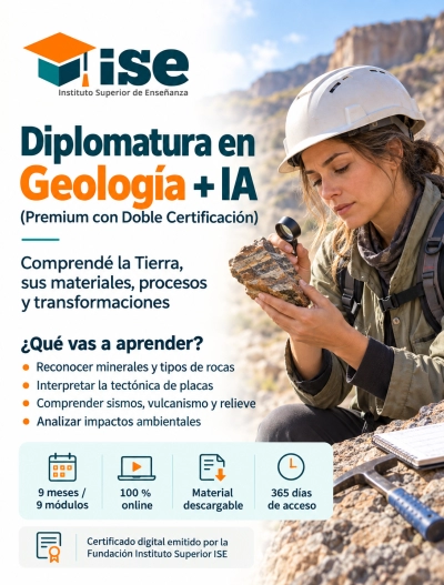 Diplomatura en Geología + IA (Premium con Doble Certificación)