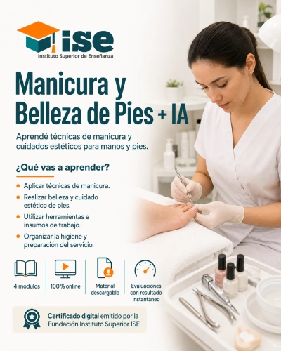 Manicura y Belleza de Pies + IA