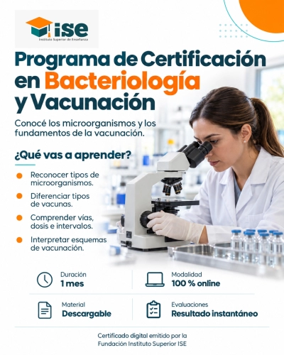 Programa de Certificación en Bacteriología y Vacunación