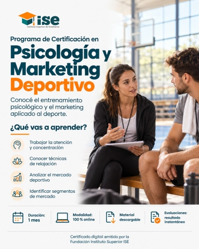 Programa de Certificación en Psicología y Marketing Deportivo