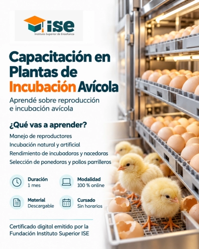 Capacitación en Plantas de Incubación Avícola
