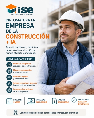 Diplomatura en Empresa de la Construcción + IA
