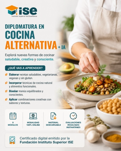Diplomatura en Cocina Alternativa + IA