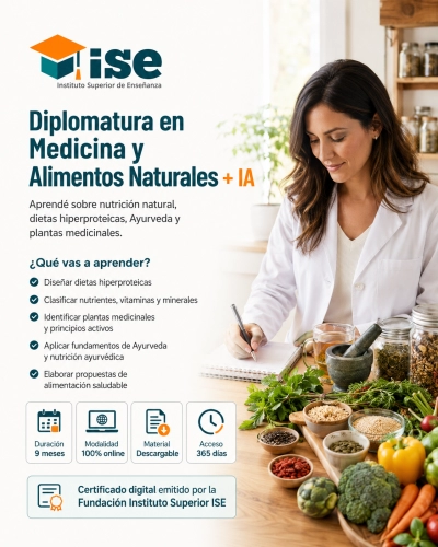 Diplomatura en Medicina y Alimentos Naturales + IA