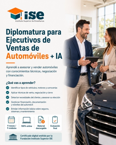 Diplomatura para Ejecutivos de Ventas de Automóviles + IA