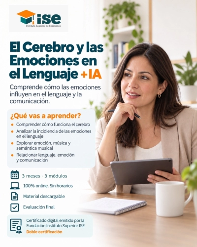 El Cerebro y las Emociones en el Lenguaje + IA (Premium con Doble Certificación)