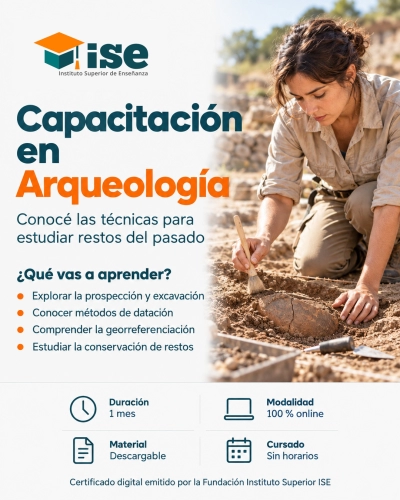 Capacitación en Arqueología