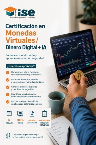 Certificación en Monedas Virtuales / Dinero Digital + IA