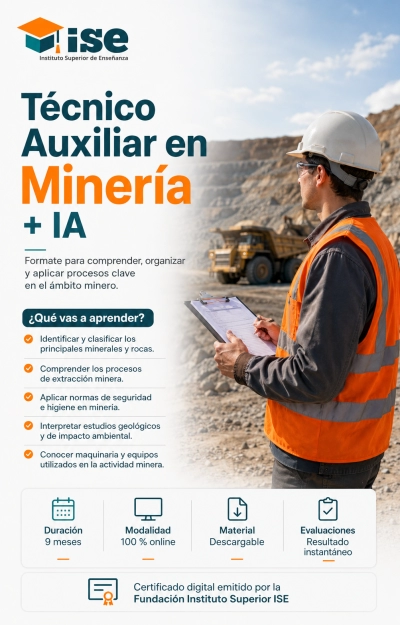 Técnico Auxiliar en Minería + IA