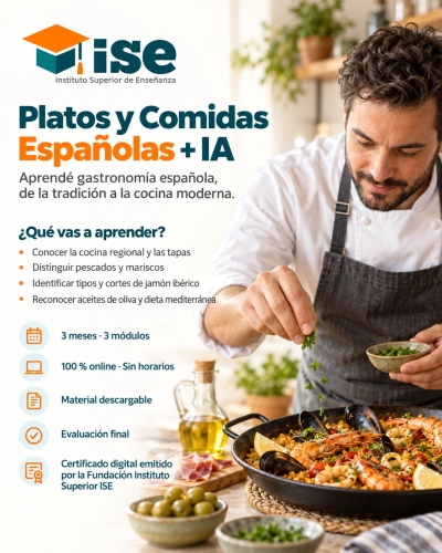 Platos y Comidas Españolas + IA