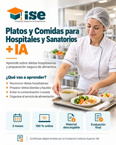 Platos y Comidas para Hospitales y Sanatorios + IA