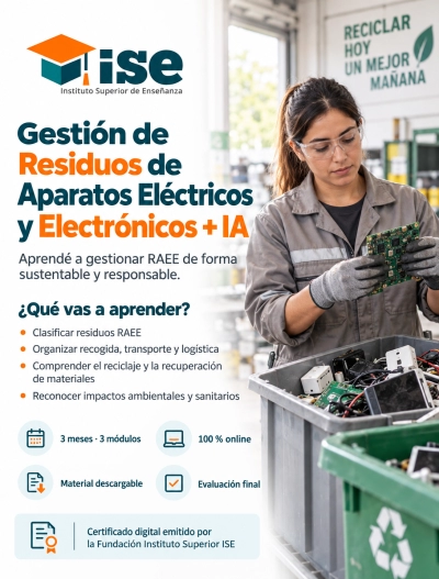 Gestión de Residuos de Aparatos Eléctricos y Electrónicos + IA