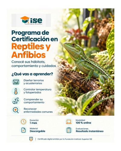 Programa de Certificación en Reptiles y Anfibios