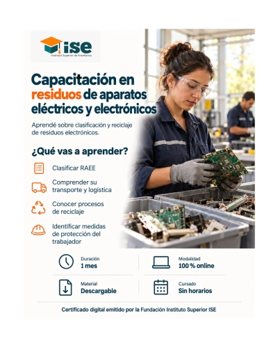 Capacitación en residuos de aparatos eléctricos y electrónicos