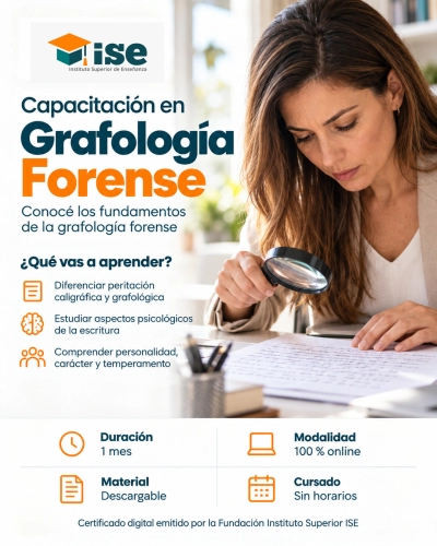 Capacitación en Grafología Forense
