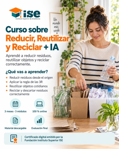 Curso sobre Reducir, Reutilizar y Reciclar + IA