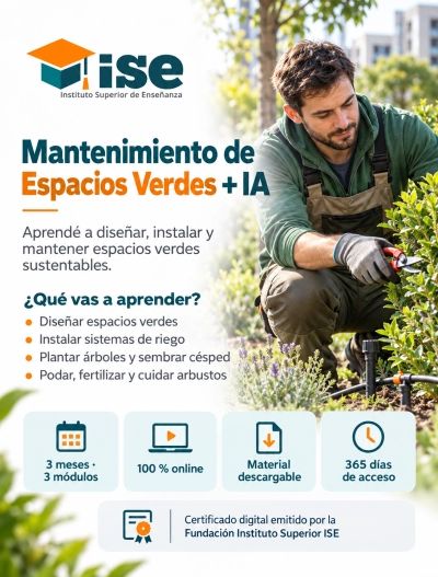 Mantenimiento de Espacios Verdes + IA