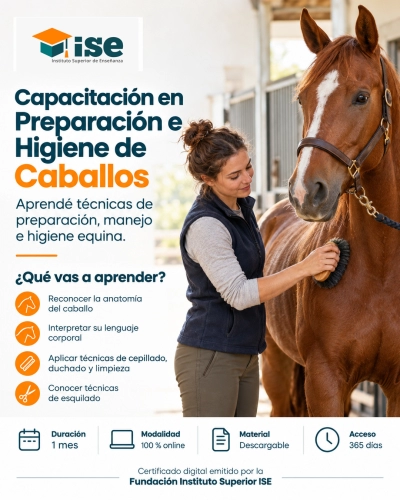 Capacitación en Preparación e Higiene de Caballos