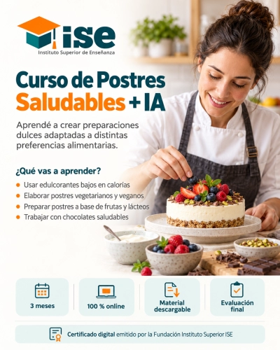 Curso de Postres Saludables + IA