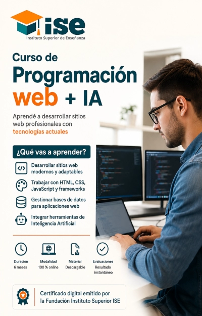 Curso de Programación web + IA
