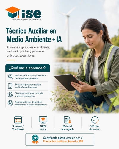Técnico Auxiliar en Medio Ambiente + IA
