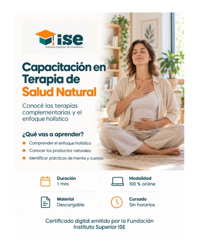 Capacitación en Terapia de Salud Natural