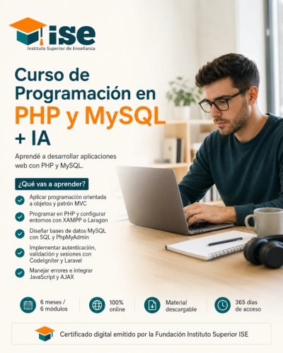 Curso de Programación en PHP y MySQL + IA