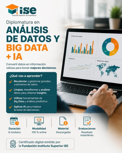 Diplomatura en Análisis de Datos y Big data + IA