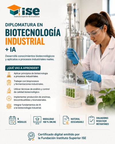 Diplomatura en Biotecnología Industrial + IA
