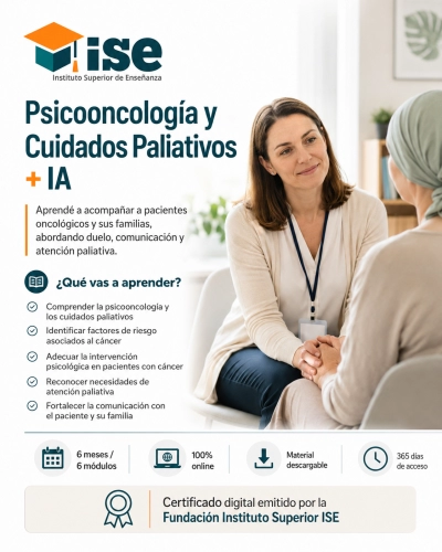 Psicooncología y Cuidados Paliativos + IA