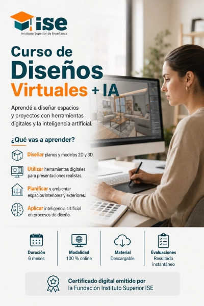 Curso de Diseños Virtuales + IA