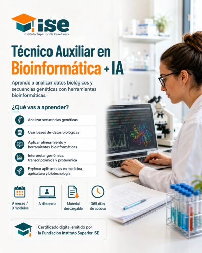 Técnico Auxiliar en Bioinformática + IA