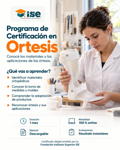 Programa de Certificación en Ortesis