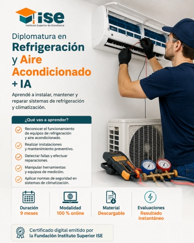 Diplomatura en Refrigeración y Aire Acondicionado + IA