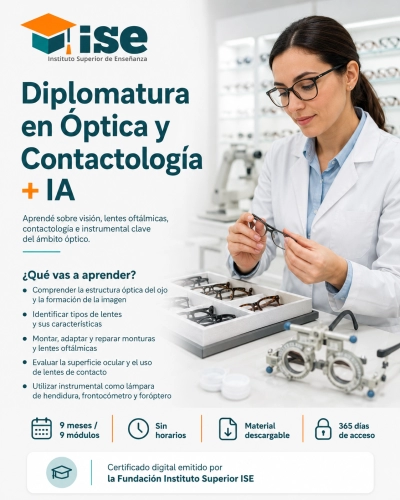 Diplomatura en Óptica y Contactología + IA