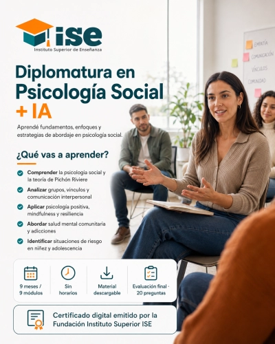 Diplomatura en Psicología Social + IA