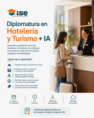 Diplomatura en Hotelería y Turismo + IA