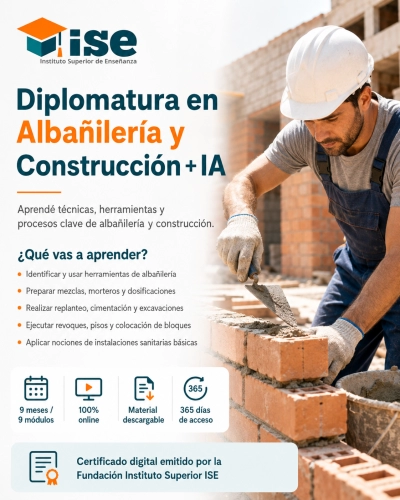 Diplomatura en Albañilería y Construcción + IA