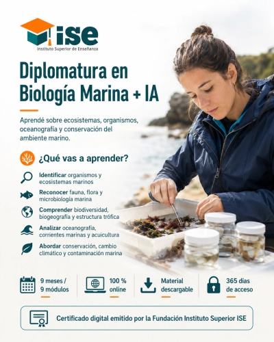 Diplomatura en Biología Marina + IA