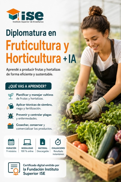 Diplomatura en Fruticultura y Horticultura + IA