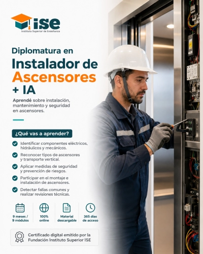 Diplomatura en Instalador de Ascensores + IA