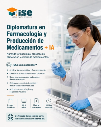 Diplomatura en Farmacología y Producción de Medicamentos + IA