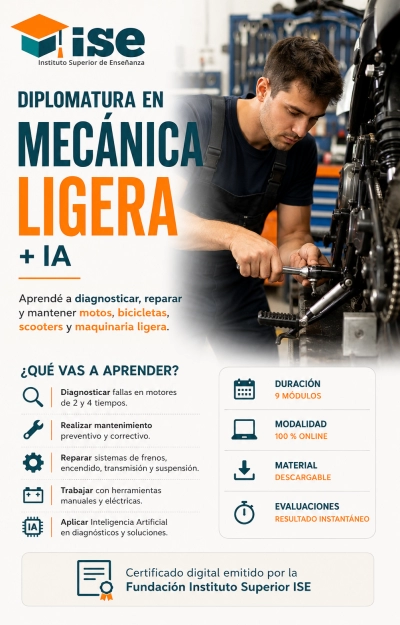 Diplomatura en Mecánica Ligera + IA