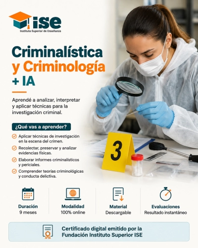 Criminalística y Criminología + IA