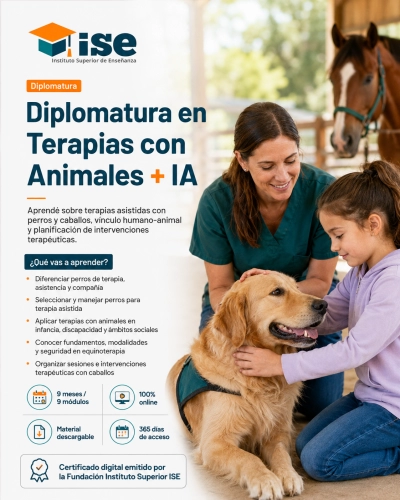 Diplomatura en Terapias con Animales + IA