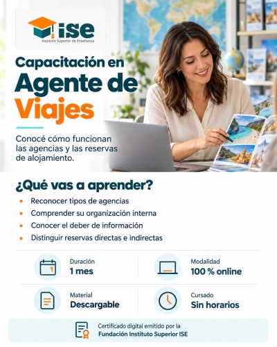 Capacitación en Agente de Viajes
